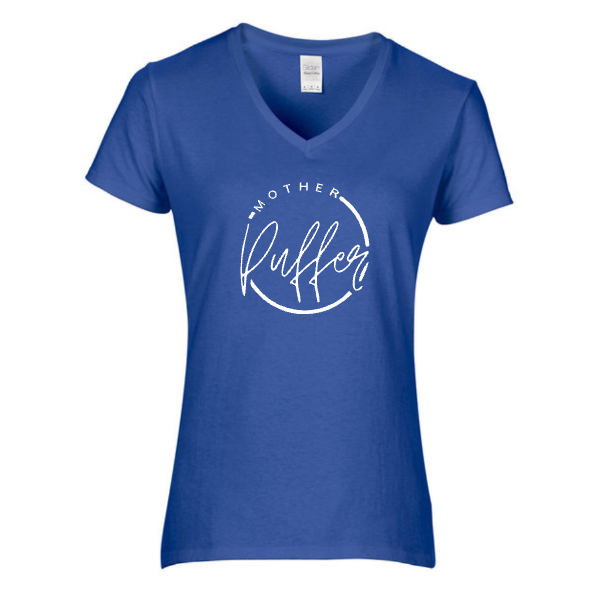 Mother Puffer Women's V Neck