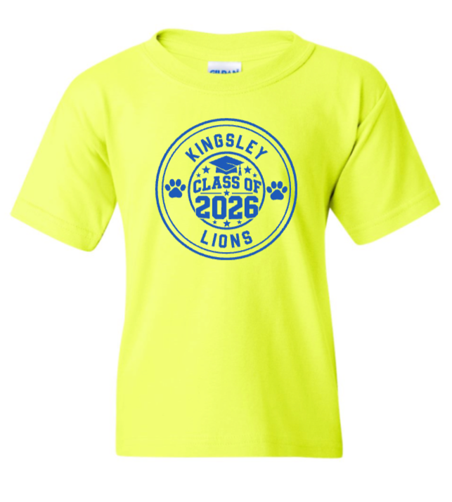 Neon Class of 2026 Tee