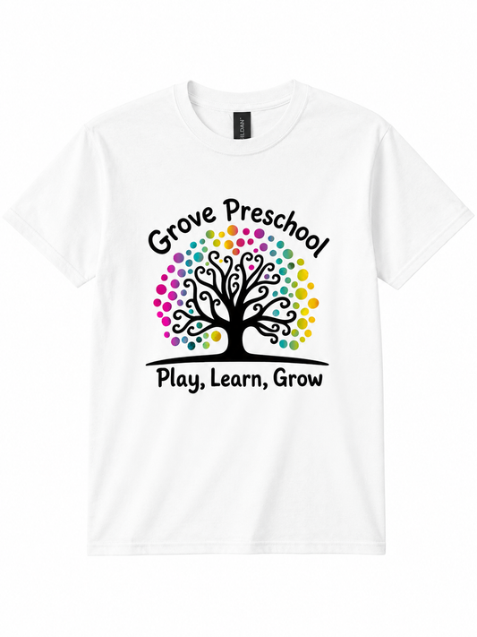Grove Preschool Rainbow Foil Tee