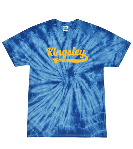 Kingsley Spider Royal Tie Dye Tee