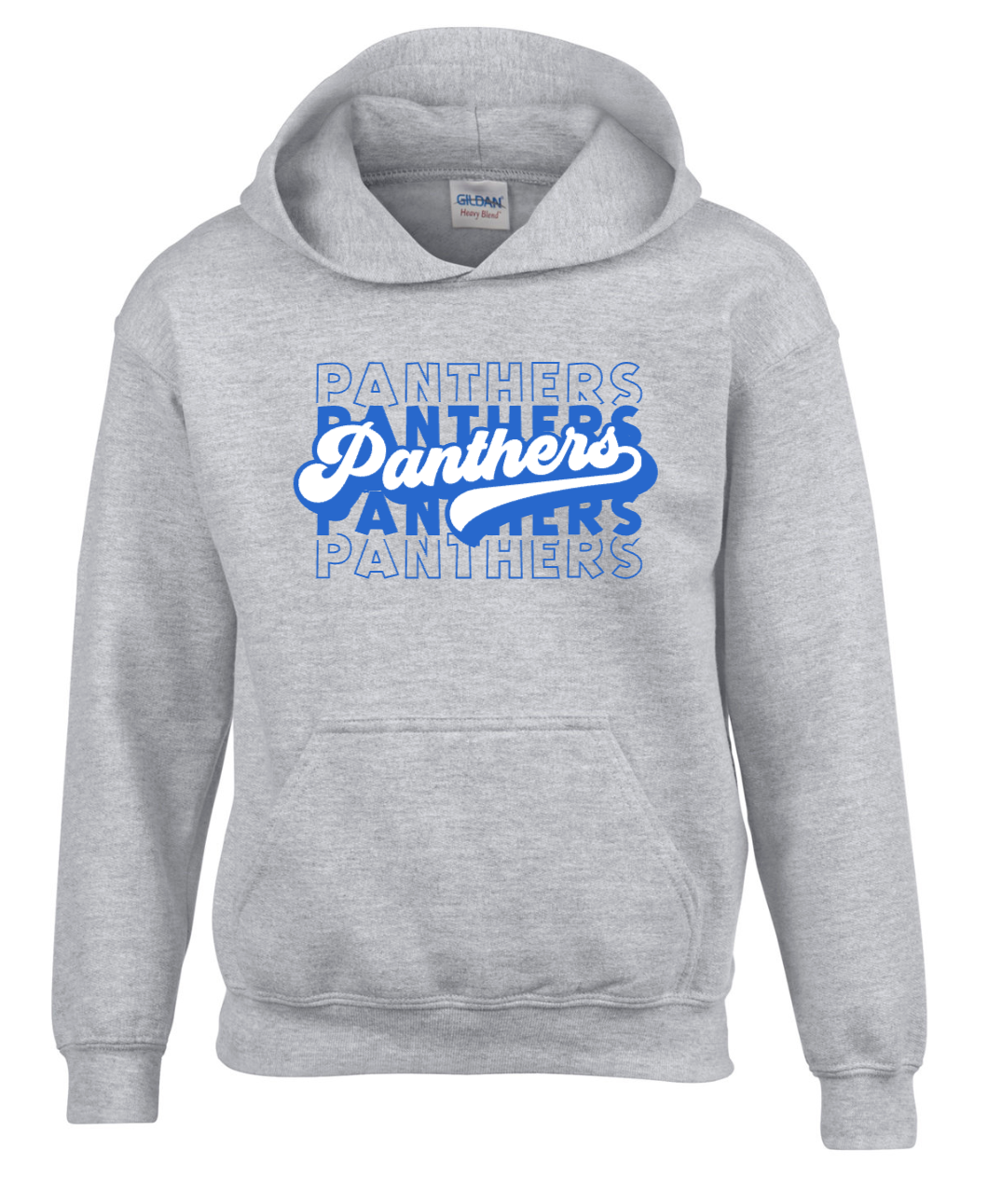 Panthers Stacked Hoodie