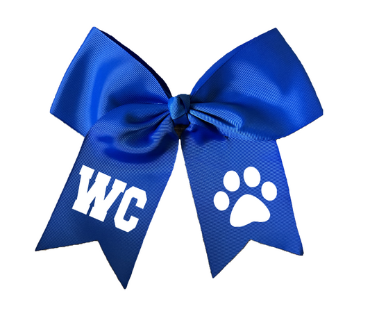 WC Paw Large Bow