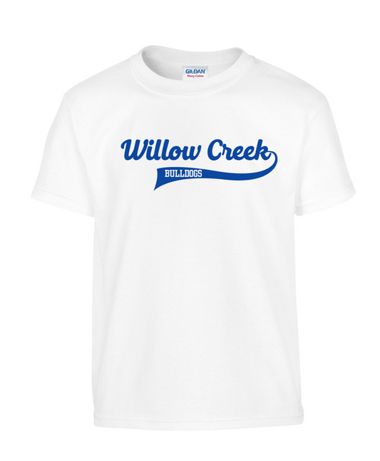 Willow Creek Bulldogs Cursive Tee