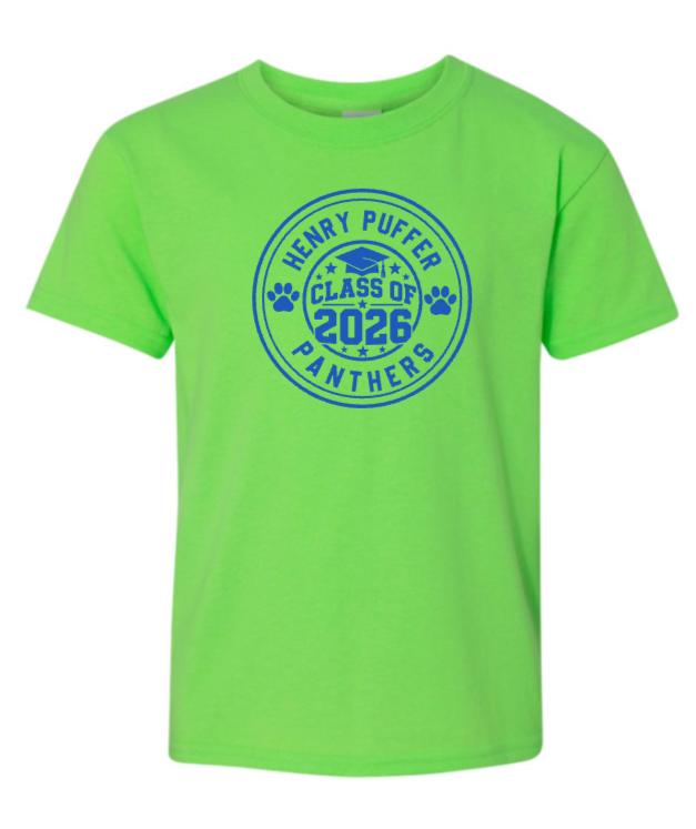 Neon Class of 2026 Tee