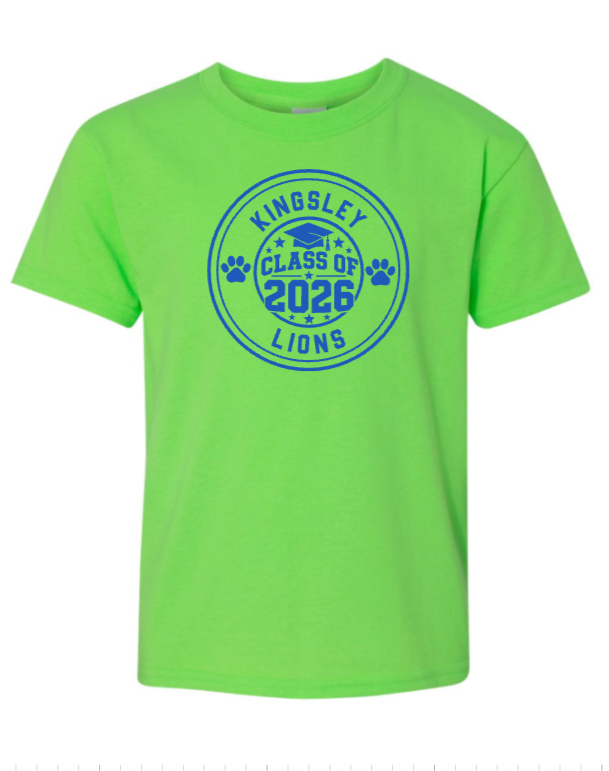 Neon Class of 2026 Tee