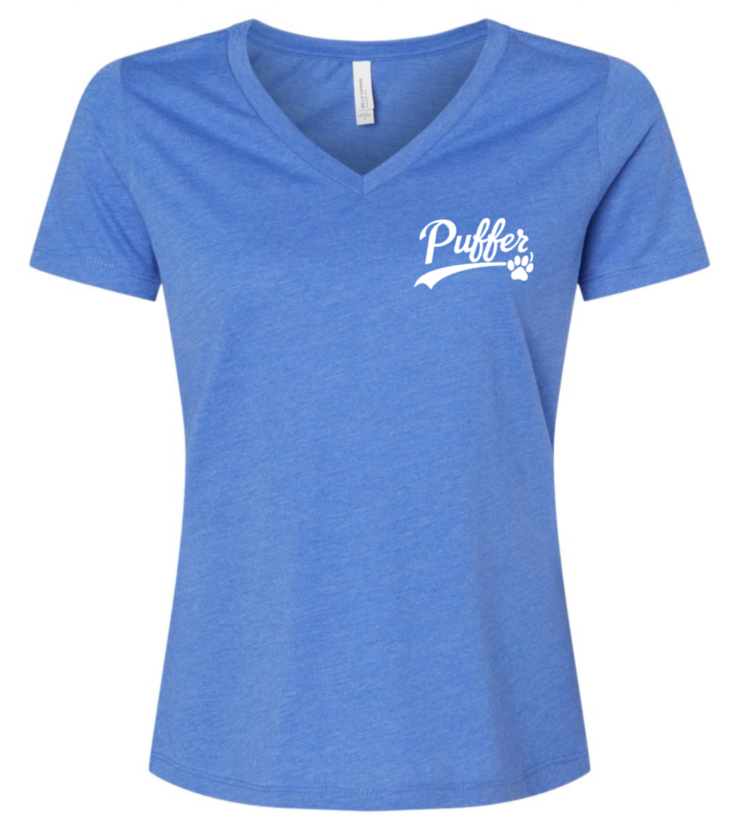 Womens Bella + Canvas Puffer Tee