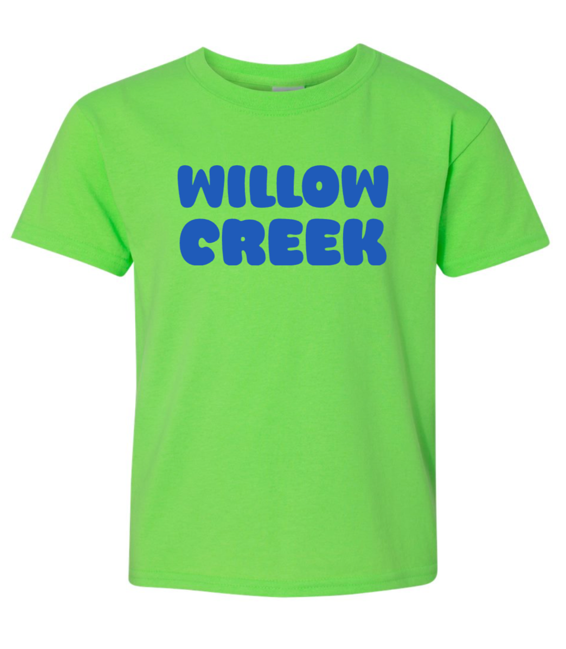 Neon Willow Creek Puff Tee