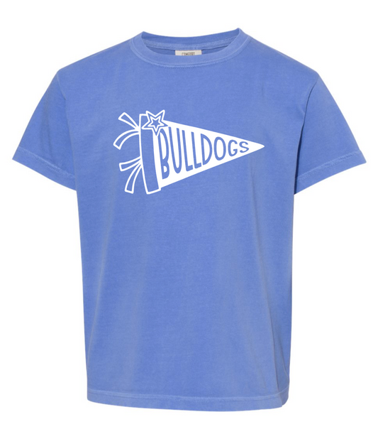 Bulldogs Comfort Colors Flag Tee