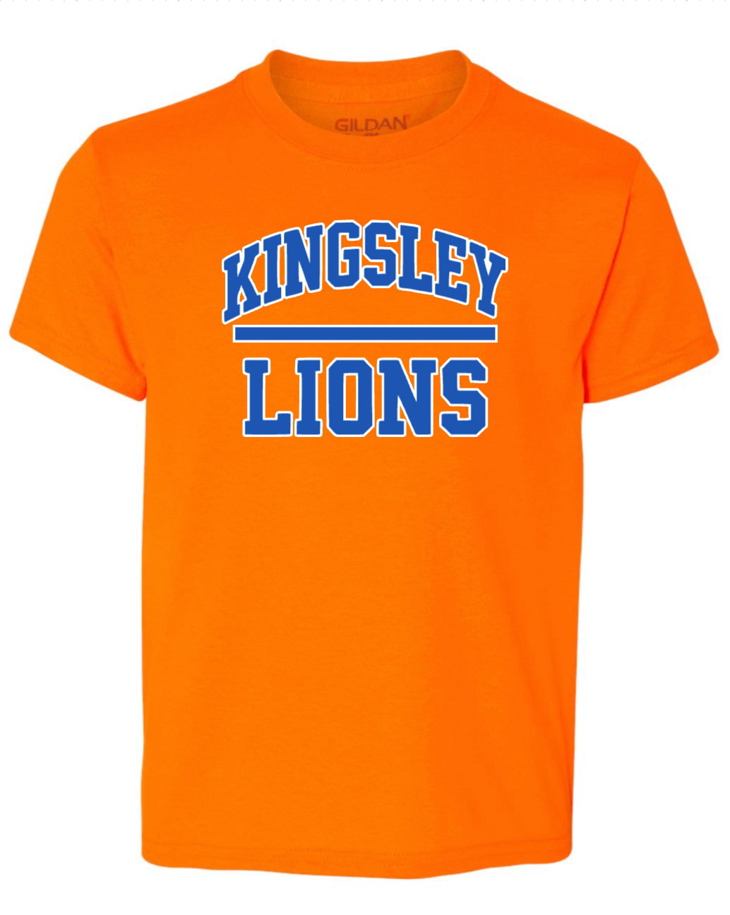 Youth + Adult Safety Orange Lions Tee